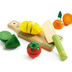 New Jeu d'imitation Fruits et légumes à couper Dînette Et Aliments Factices