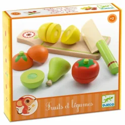New Jeu d'imitation Fruits et légumes à couper Dînette Et Aliments Factices