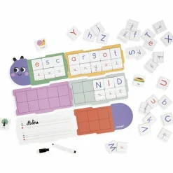 Sale Jeu éducatif Apprendre à écrire Chenille Apprentissage Lecture Et Écriture