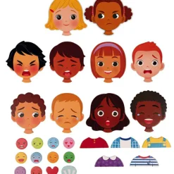 Online Jeu magnétique des émotions Puzzle