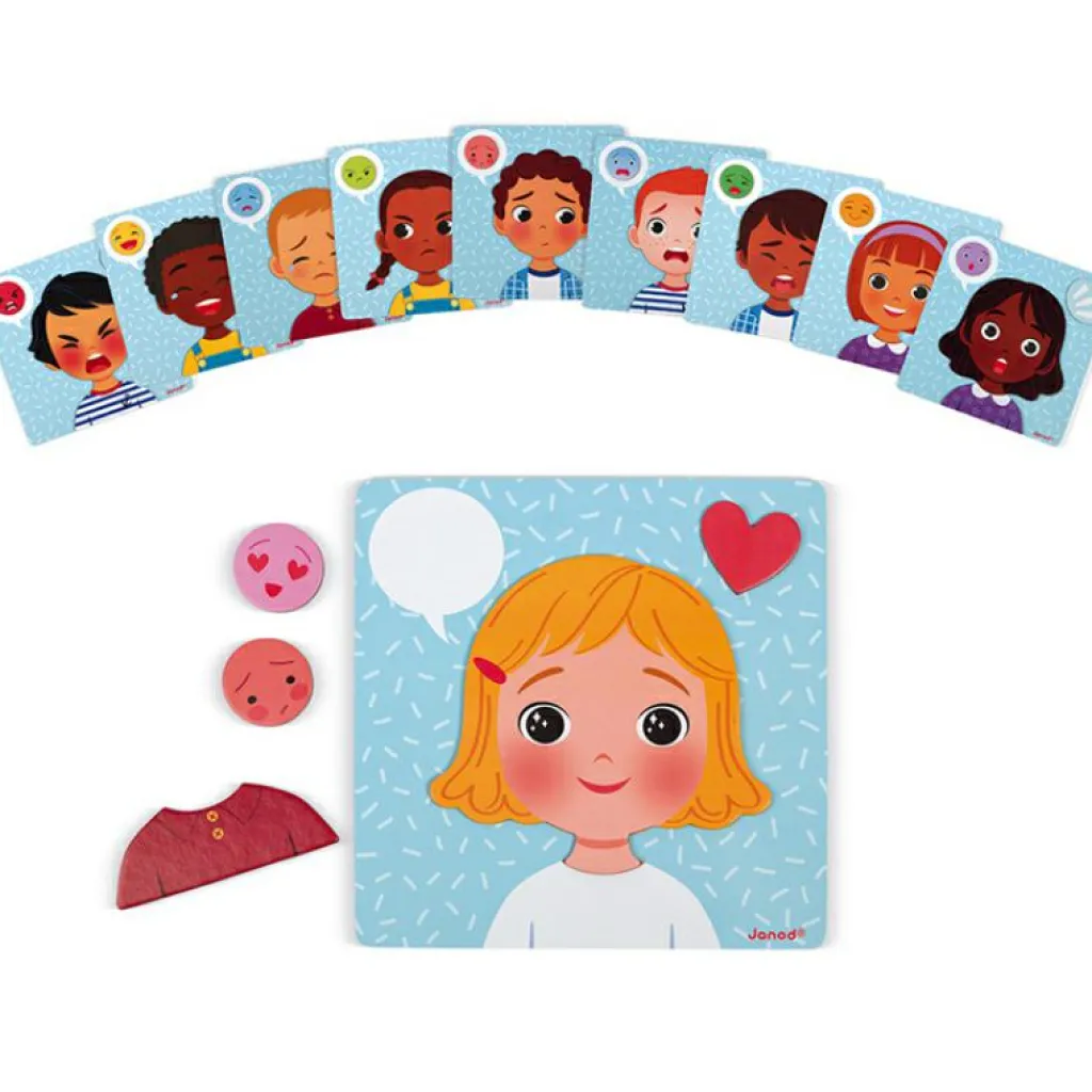 Online Jeu magnétique des émotions Puzzle