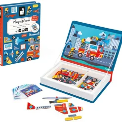 Clearance Jeu magnétique Magneti'book Pompiers Jeu Magnétique