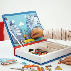 Clearance Jeu magnétique Magneti'book Pompiers Jeu Magnétique