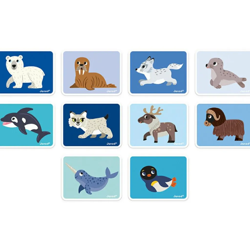 Outlet Jeu magnétique Magneti'book Animaux polaires Jeu Magnétique