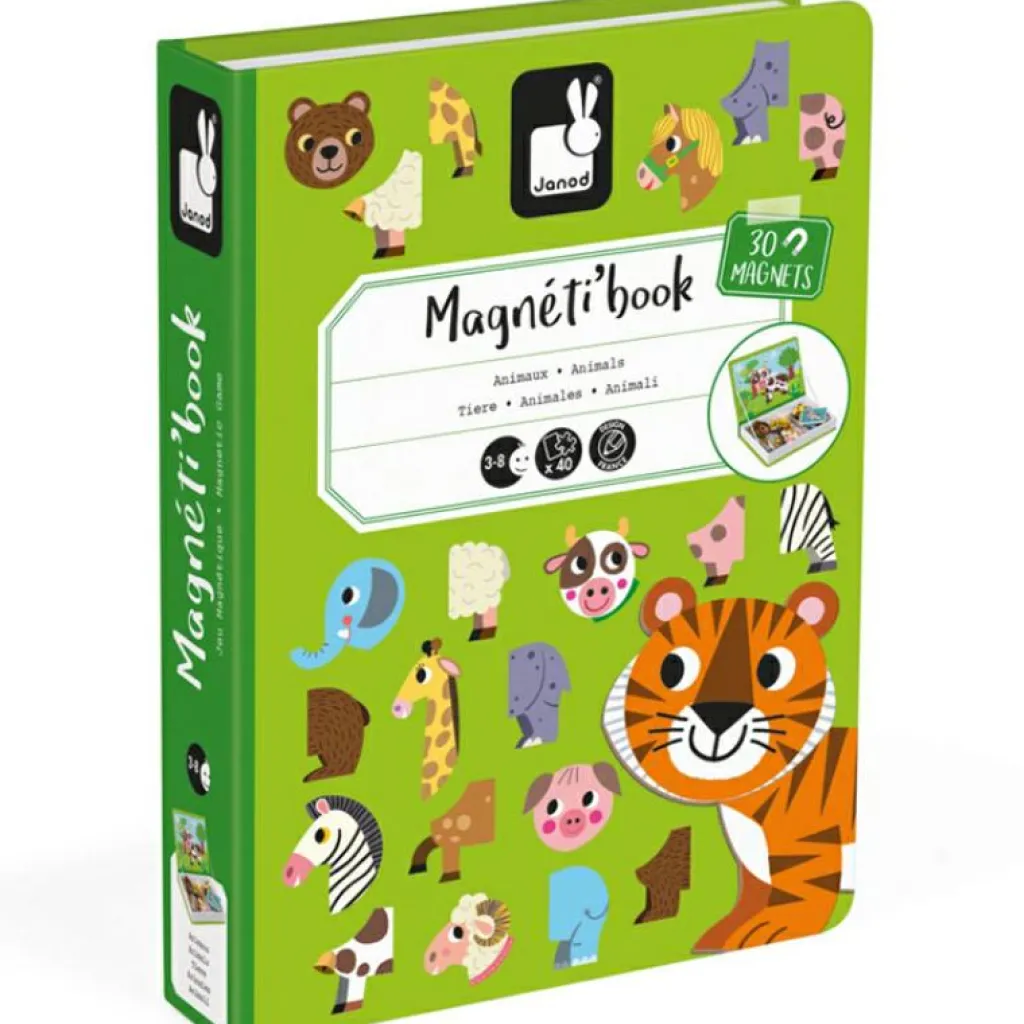 Jeu magnétique Magneti'Book Animaux Jeu Magnétique