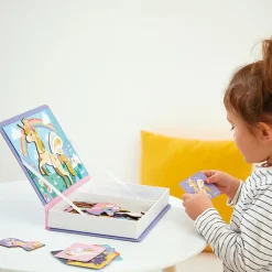 New Jeu magnétique Magneti'book Licornes Jeu Magnétique
