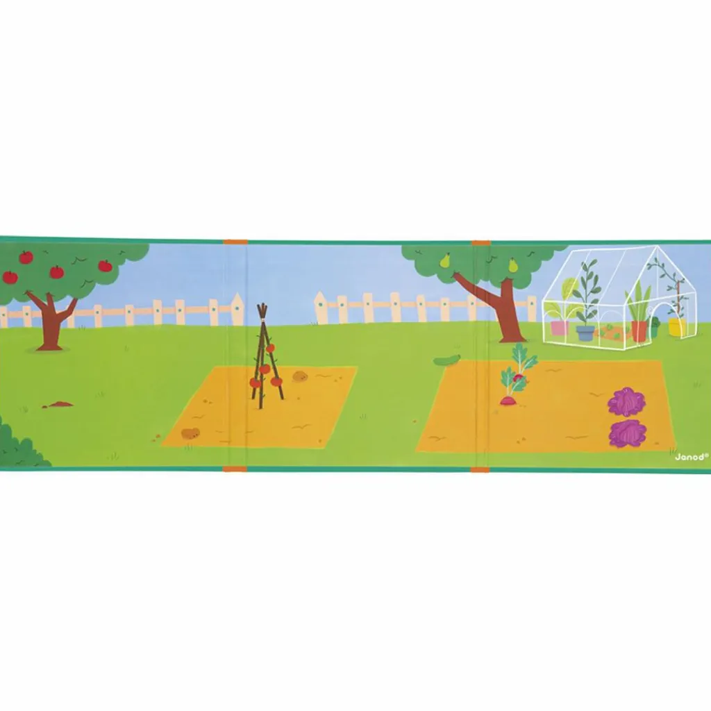 Hot Jeu magnétique Magneti'Stories Le Potager Jeu Magnétique