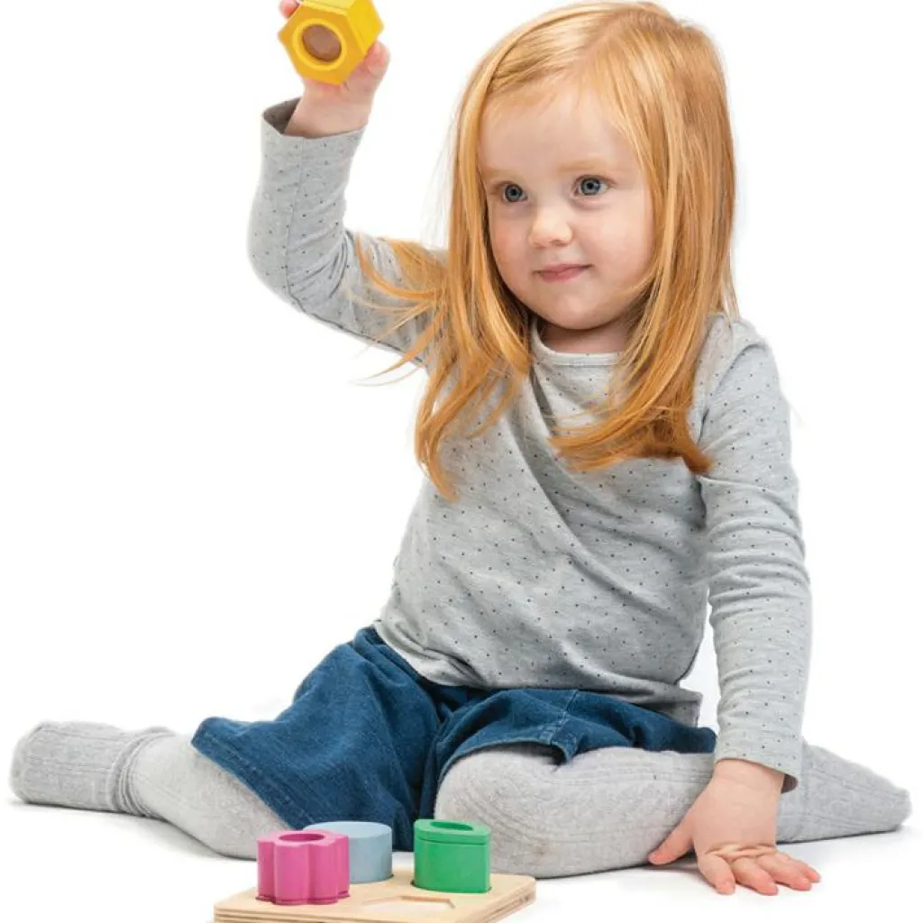 Discount Jeu sensoriel Formes visuelles Puzzle