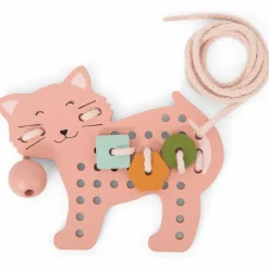 Clearance Jeux de laçage bois animaux Jeu De Construction