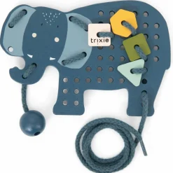 Clearance Jeux de laçage bois animaux Jeu De Construction