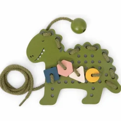 Clearance Jeux de laçage bois animaux Jeu De Construction