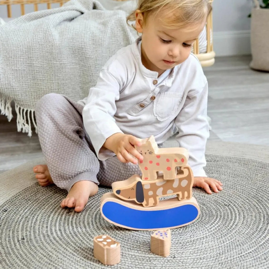 Discount Jouet à empiler en bois Little Mateys Jouet À Empiler