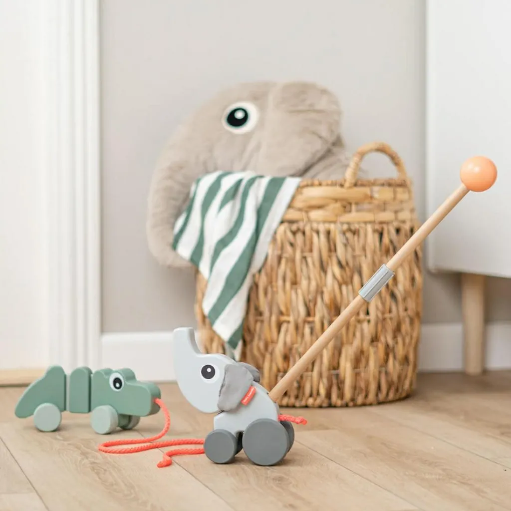 Jouet à tirer Croco Vert Jouet À Tirer / Pousser