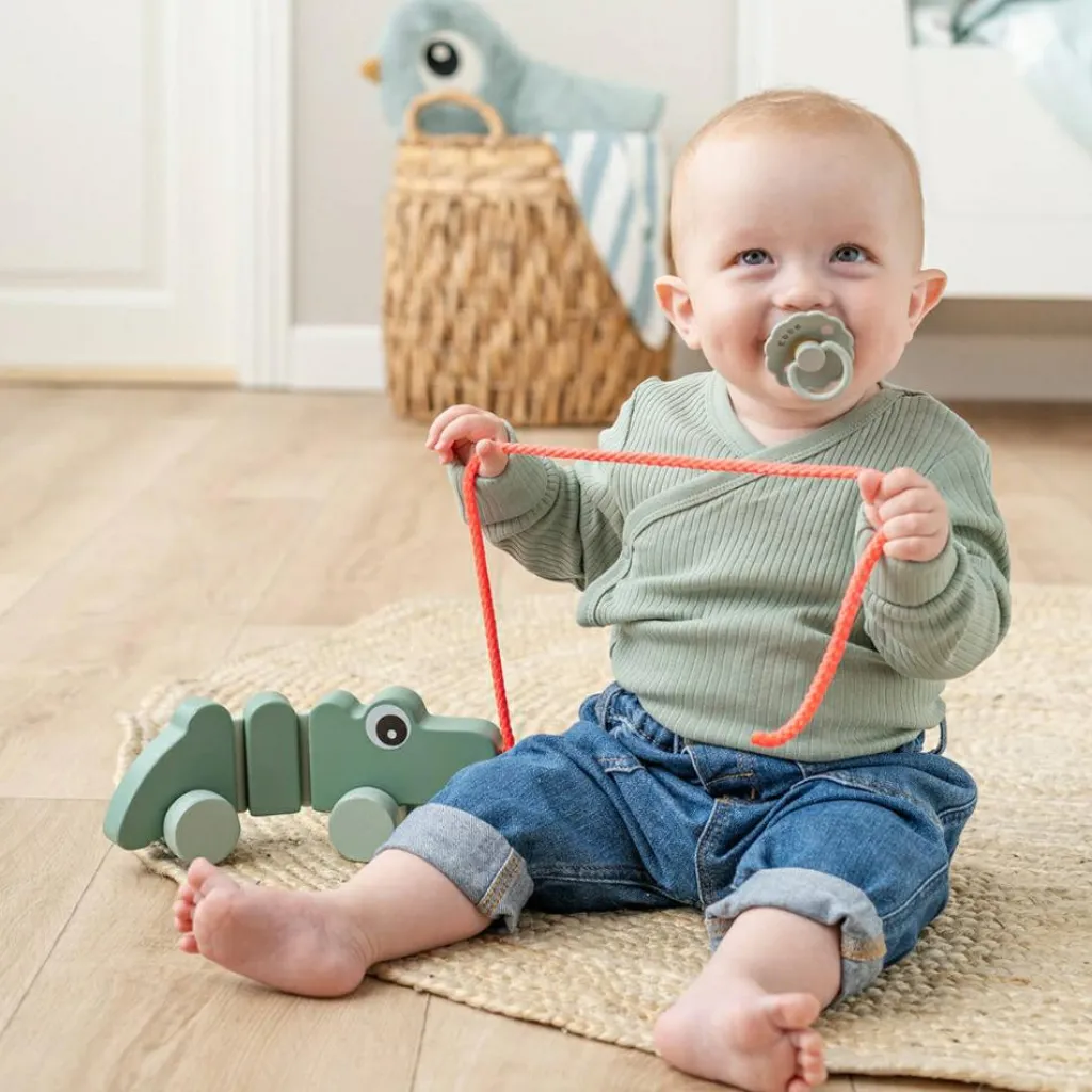 Jouet à tirer Croco Vert Jouet À Tirer / Pousser