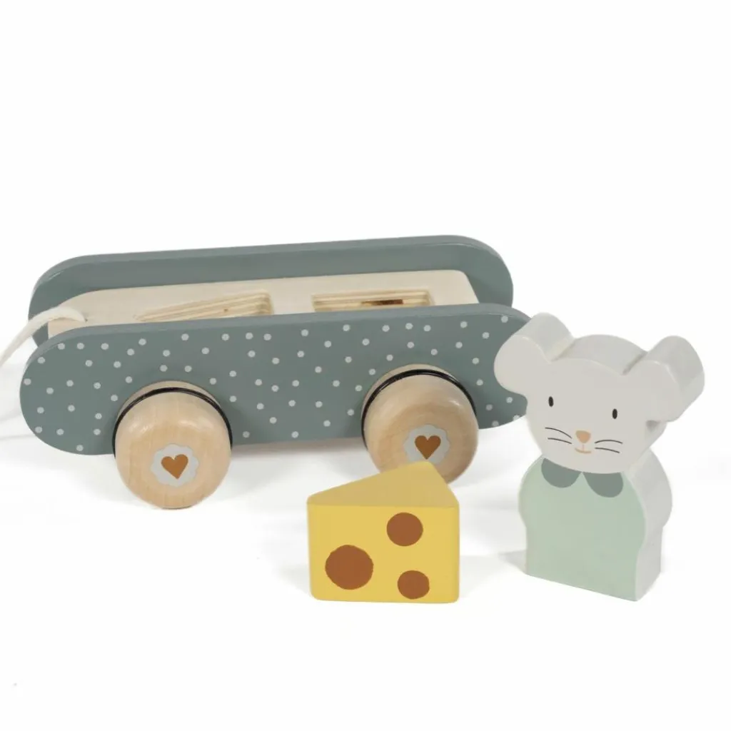 Best Jouet à tirer en bois Poppy Jouet À Tirer / Pousser