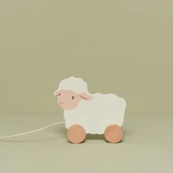 Best Jouet à tirer Mouton en bois Little Farm Jouet À Tirer / Pousser