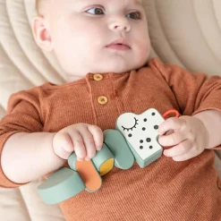 Hot Jouet d'éveil bois Croco Vert Jouet D'Activités