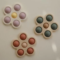 Hot Jouet en silicone Fleur Dried thyme-Natural-Shifting sand Jouet D'Activités