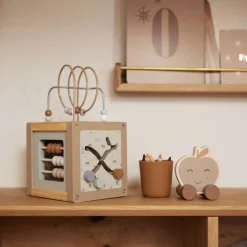 Discount Jouet voiture en bois Farm Apple Jouet À Tirer / Pousser