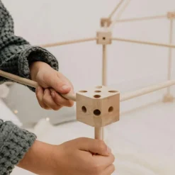 Online Kit de construction cabane d'intérieur 1001 Cabanes - Pack Castor 111 pièces Cabane Intérieur