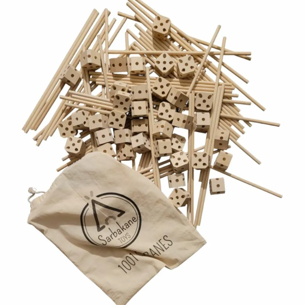 Outlet Kit de construction cabane d'intérieur 1001 Cabanes - Pack Ecureuil 72 pièces Cabane Intérieur