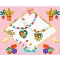 Online Kit de création de bracelets Enfilage coeur Activités Manuelles