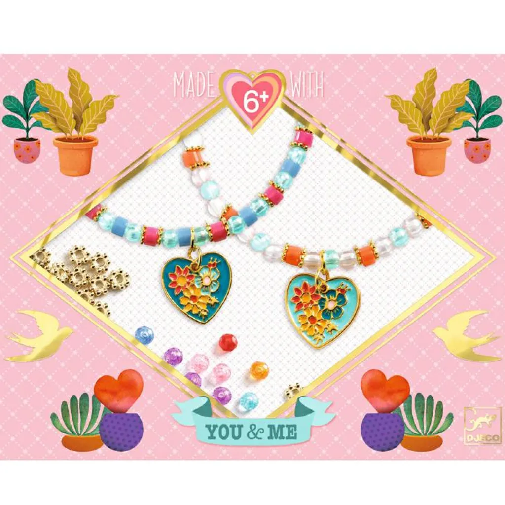 Online Kit de création de bracelets Enfilage coeur Activités Manuelles