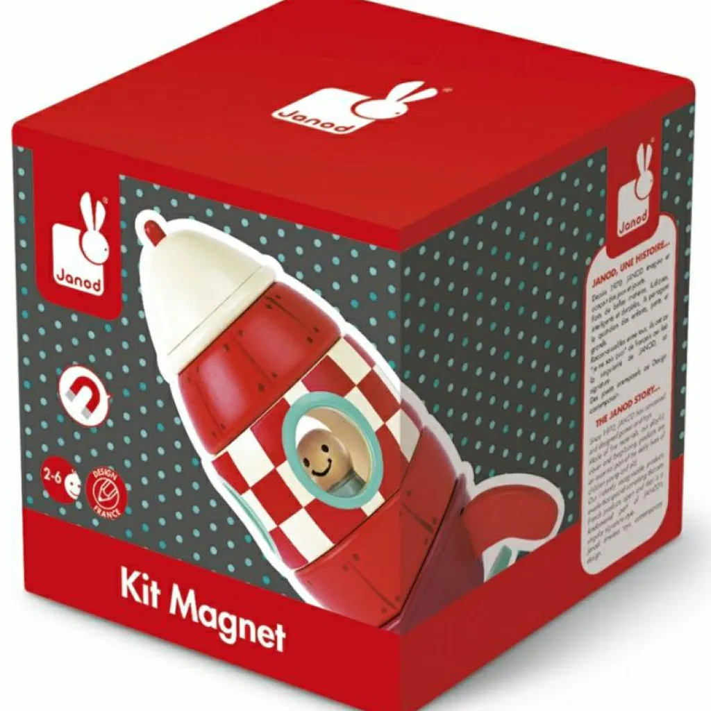 New Kit magnets fusée à construire Jeu Magnétique
