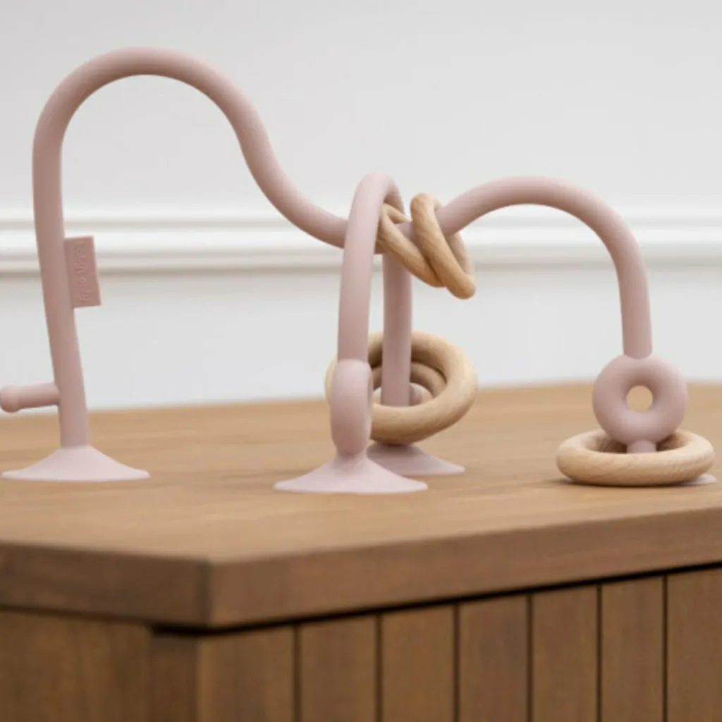 Discount Labyrinthe à perles en silicone Vieux rose Boulier