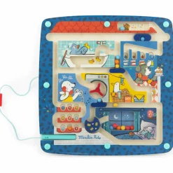 Best Labyrinthe magnétique Puce & Pilou Jeu De Motricité Fine