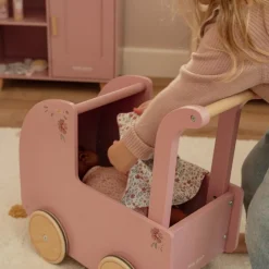 Discount Landau pour poupée en bois FSC Poussette Pour Poupée