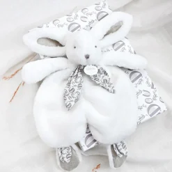 New Lapin Doudou blanc (29 cm) Peluche Moyenne (20-59 Cm)