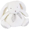 New Lapin Doudou Pantin Blanc (42 cm) Peluche Moyenne (20-59 Cm)