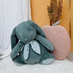 Best Lapin Doudou Pantin Vert Sauge (42 cm) Peluche Moyenne (20-59 Cm)