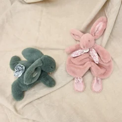 Lapin Doudou rose (29 cm) Peluche Moyenne (20-59 Cm)