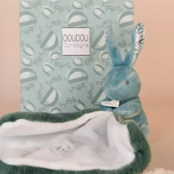 Outlet Lapin Doudou vert sauge (10 cm) Doudou Plat