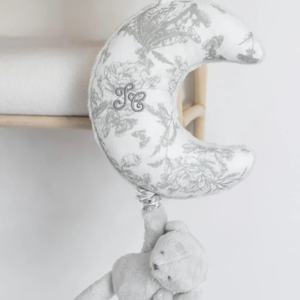 Hot Lapin musical Augustin gris Peluche Musicale