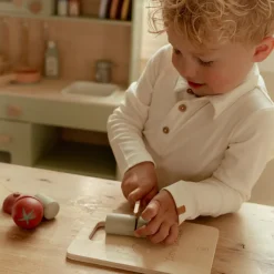 Outlet Légumes à découper en bois FSC Dînette Et Aliments Factices