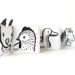 Best Livre bébé en tissu accordéon Ferme Livre Bébé En Tissu