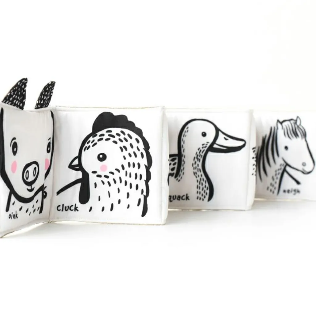 Best Livre bébé en tissu accordéon Ferme Livre Bébé En Tissu