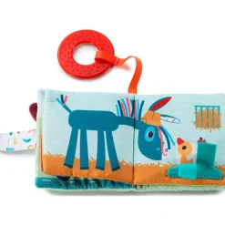 Livre bébé en tissu imagier La Ferme Livre Bébé En Tissu