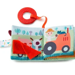 Livre bébé en tissu imagier La Ferme Livre Bébé En Tissu