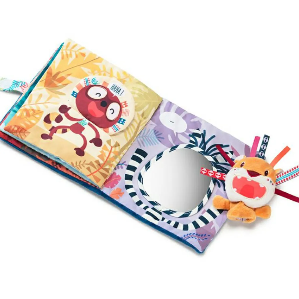 Clearance Livre bébé en tissu Jack le lion Livre Bébé En Tissu