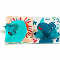 Livre bébé en tissu Papa t'es où Livre Bébé En Tissu