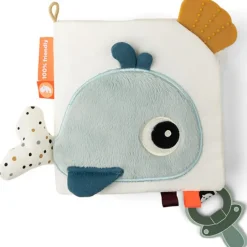 New Livre bébé en tissu poissons Sea friends Livre Bébé En Tissu