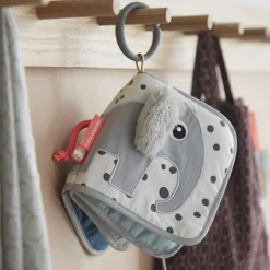 Livre bébé éveil Elphee l'éléphant Livre Bébé En Tissu