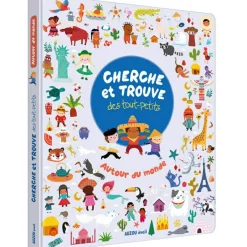 New Livre Cherche et trouve des tout-petits - Autour du monde Livre D'Activités