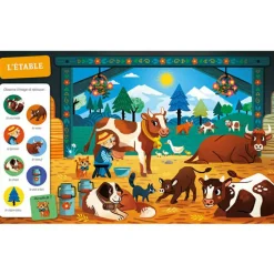 Sale Livre Cherche et trouve des tout-petits - A la ferme Livre D'Activités