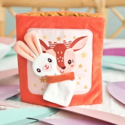 Outlet Livre d'activités en tissu Stella et son doudou Livre Bébé En Tissu
