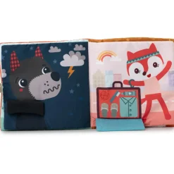 Outlet Livre d'activités en tissu Stella et son doudou Livre Bébé En Tissu